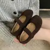 2026 Nuevo Estilo Zapatos Birkenstock de Fondo Plano, Forrados de Borrego, Puntera Cerrada para Mujer, Mocasines Peludos de Suela Gruesa de Correa Única para Invierno