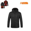Ropa de algodón con calefacción transfronteriza para hombre, ropa inteligente con calefacción eléctrica, ropa con calefacción para parejas, chaqueta, abrigo de invierno, ropa de algodón con calefacción para mujer
