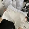5026 Calcinha Boxer Feminina Pequena 10A Algodão Puro Antibacteriano no Gancho Cobertura Total Sem Costura Não Aperta Calcinha Quatro Cantos Dois em Um