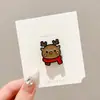 Broche Metálico de Goteo de Aceite para Hombres y Mujeres, Decoración Fija para Bolsas, Accesorios de Insignia de Aleación Estilo Japonés Venta al por Mayor Modelo Nuevo 2024