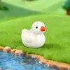Adornos de Paisaje en Miniatura, Familia de Patos Simulada, Decoraciones de Manualidades DIY de Resina para Jardinería y Paisajismo, Adornos Pequeños con un Toque de Alta Gama