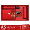 Caja de regalo para set de cuaderno con envío gratis de SF Express y logo personalizado, regalo de negocios de alta gama, regalo hecho a medida para la escuela y el Día del Maestro
