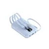 Carga Rápida Transfronteriza 20000 mAh Viene con Cable, Gran Capacidad 10,000 Pantalla Digital Power Bank, Fuente de Alimentación Móvil Portátil y Compacta