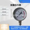 Manómetro de diafragma de acero inoxidable con conexión de brida roscada, tipo sanitario, resistente a golpes y con diafragma resistente a la corrosión