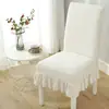 Funda de silla universal para todas las estaciones transfronteriza, funda para asiento y mesa de comedor, funda para respaldo, funda de taburete integrada, funda de silla de tela para el hogar