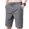 Liquidación para Hombres de Verano Delgados Transpirables Sueltos de Seda de Hielo Duraderos Talla Grande Pantalones Cortos Deportivos Casuales