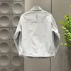 Chaqueta de Alta Calidad para Hombre, Nueva Tendencia de Primavera y Otoño, Falso Dos Piezas, Solapa, Versátil, Holgada, Diseño Cómodo para Hombre