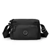 Bolso bandolera de nailon simple y elegante, resistente al agua, adecuado para mujeres, viajes al aire libre, uso diario, bolso de hombro versátil, ideal para madres de mediana edad