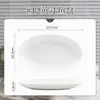 Cuencos Cerámicos Minimalistas de Gama Alta Personalizados Bajo Esmalte, Cuencos y Platos Blanco Puro Negro y Blanco, Juego de Vajilla, Cuencos y Platos Estilo Occidental