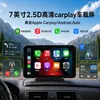 Fabricante de Origem Transfronteiriço Tela Portátil CarPlay de 7 polegadas Navegador GPS Câmera de Ré HD Tela de Exibição Sem Fio