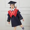 Ropa de médico para niños, ropa para fotos de graduación de jardín de infantes y primaria, ropa académica, vestido de graduación, ropa para fotos, sombrero de médico.