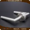 Fechadura de Maçaneta para Porta Corta-fogo Padrão Europeu Personalizada Aço Inoxidável 304 Maçaneta de Porta de Ângulo Reto Fechadura de Canaleta Porta de Correr Porta Interna Fechadura Dividida