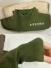 Suéter de Tricô Gola Alta Meia-Calça Estilo Casual para Mulheres, Camada para Outono e Inverno, Manga Longa, Camada Base Simples, Gola Redonda A9992