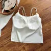 Base de Maquillaje Líquida Sin Costuras Tirantes Frescura Integrada Almohadillas de Sujetador Integradas Se Puede Usar al Aire Libre Reunión Anti-Caída Tirantes Espalda Hermosa Estilo Puro Deseo