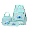 Nueva Mochila Estudiante Stitch para la Temporada de Regreso a Clases Ligera y que Reduce la Carga Gran Capacidad para Grados 1-6 Niños y Niñas Bolso de Hombro