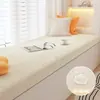 Tapete Removível e Lavável de Esponja de Veludo para Bay Window Tapete de Peitoril de Janela Universal para Quatro Estações Tatami Tapete de Varanda Almofada de Forma Especial