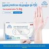 Luvas descartáveis de exame médico Yingke PVC transparente catering filme de cozimento de qualidade alimentar luvas de proteção de beleza