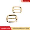 Fábrica local atacado acessórios de hardware para bagagem joias criativas fivela de ajuste fivela de liga de zinco fivela de metal de três blocos
