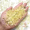 Pulsera de Grava de Citrino Amarillo Natural, Piedra de Purificación y Desmagnetización para la Adoración de Buda, Piedra de Mantra, Piedra Difusora de Aromaterapia DIY
