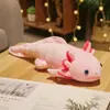 Muñeco de Dinosaurio Hexagonal Ins Juguete de Peluche Salamandra Rosa Pez Bebé Oriental Muñeco de Salamandra Transfronterizo de Amazon