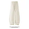 Coleção Outono 2026: Calça de Tecido Composto Estilo Linho HK26138, Tamanhos M-5XL, HK26976 - Especial P22
