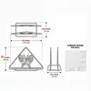 Soporte de Papel de Cocina de Hierro Forjado Mariposa Transfronterizo Soporte de Mesa para Restaurante Soporte para Servilletas Estante de Almacenamiento de Papel de Cocina de Metal para Escritorio del Hogar