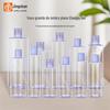 300 400 480 500ml transparente PET emulsão garrafa de grau alimentício sub-engarrafamento embalagem Qianqiu tampa garrafa de plástico