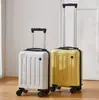 Maleta pequeña de 16 pulgadas con ruedas para viajes cortos, 20*30*40 cm, Maleta de mano con contraseña de 14 pulgadas de Spring Airlines