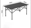 Mesa de Camping Portátil Dobrável, Mesa para Piquenique ao Ar Livre, Churrasco, Barraca de Vendedor para Camping