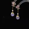 Pendientes de Botón Flor Dulce Rosa Aguja de Plata Lindos Versátiles Nicho Moda Accesorios para Orejas Pinzas para Orejas Disco Bobina de Mosquitos Sin Perforar Mujeres