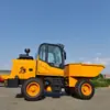 Exportación Transfronteriza de Camión Volquete Agrícola 4x4 Tipo 30, Camión Volquete Autodescargable de 3 Toneladas para Recolección de Frutas y Limpieza de Estiércol en Huertos de Montaña