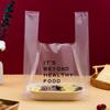 Sacos Descartáveis Transparentes Comerciais para Levar Sacos de Embalagem de Plástico Sacos para Alimentos Panificação Pão Bolsas Atacado