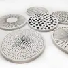 Directo de Fábrica Posavasos Cerámico Absorbente Redondo Cuadrado Creativo Base para Maceta Base para Taza de Té Se Puede Añadir LOGO Juego de 6 Negro