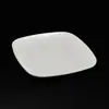 Plato de Rollos de Arroz Melamina plato de melamina vajilla tipo porcelana plato rectangular plato para platos fríos snacks plato con forma cabello A5 de alta calidad
