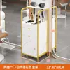 Tienda de tendencia de celebridades de internet gabinete de herramientas de barbería gabinete de corte de pelo estante de almacenamiento mesa para herramientas de peluquería carrito de herramientas de salón
