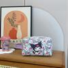Bolsa de cosméticos informal de estilo japonés de gran capacidad, bolsa de mano con estampado de dibujos animados, bolsa de viaje de nailon