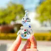 Artesanías de Cristal, Muñeco de Nieve Navideño de Dibujos Animados, Suministros para Halloween y Navidad, Adornos de Cristal para Sala de Estar y Vestíbulo, Suministro Transfronterizo