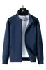 Cárdigan de Punto Casual Deportivo con Cuello Alto, Chaqueta con Cremallera al Frente, Top Versátil para Primavera y Otoño para Mujer, Chaqueta Suelta Suave y Esponjosa