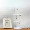 Suporte para Chaveiros, Joias, Pingente Pequeno, Suporte para Exibir Bonecos Pequenos, Rack de Armazenamento de Pulseiras, Rack Rotativo, Organização de Mesa