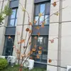 Hua Xigu 2026 Nova Coleção: Série na Cor Café, Coleção Cristal, Flores Artificiais para Locais de Casamento, Atacado