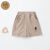 Pantalones Cortos Antibacterianos de 5A para Bebé Verano Algodón Fino Copo de Nieve Transpirables Pantalones Deportivos Casuales para Niños y Niñas Pantalones de Verano