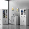 Archivero metálico de oficina, gabinete de certificados de archivo confidencial, estantería, gabinete de almacenamiento, herramientas de almacenamiento de documentos, gabinete de oficina