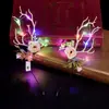 Diadema Decorativa de Lentejuelas y Moño Navideño Transfronteriza Accesorios de Diadema para Atmósfera Navideña