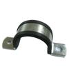 Soporte galvanizado sísmico abrazadera para tubería Ohm abrazadera para tubería en forma de U doble aro vertical conector de accesorio sísmico para haz de tuberías
