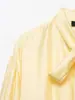Artículo Especial de Exportación Más Vendido: Camisa Elegante de Satén con Lazo, Corte Holgado, Estilo Francés, para Viajar, con Cuello Fluido, Nueva de Primavera 2026