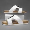 Chinelo Novo Masculino Verão Uso Externo Moda Sensação de Merda Sandálias Lazer ao Ar Livre Tendência Chinelos de Praia Atacado