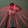 Óculos de Sol Iluminados com LED para Festa, Óculos de Sol Disco, Óculos de Laser Tech Cyberpunk, Luvas a Laser