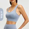 Nuevo sujetador deportivo cruzado en la espalda para mujer con cierre frontal, a prueba de impactos de alto impacto, top deportivo para fitness y yoga