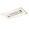 Luminária de teto para sala de estar, moderna e simples, luminária ventilador sem pás para quarto, novo modelo Zhongshan lighting 2026, luminárias de iluminação combinadas para toda a casa
