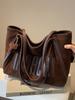 2025 Nuevo Bolso de Hombro Retro con Letras Moda Casual Bolso Casual para Mujer Bolso Tote de Gran Capacidad para Viajes Diario Mujer
